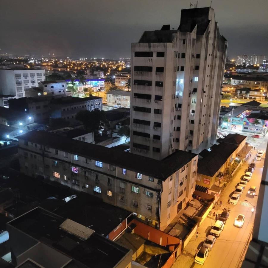Flat Completo Novo A 350M Da Praia Com Piscina São Vicente Exterior photo