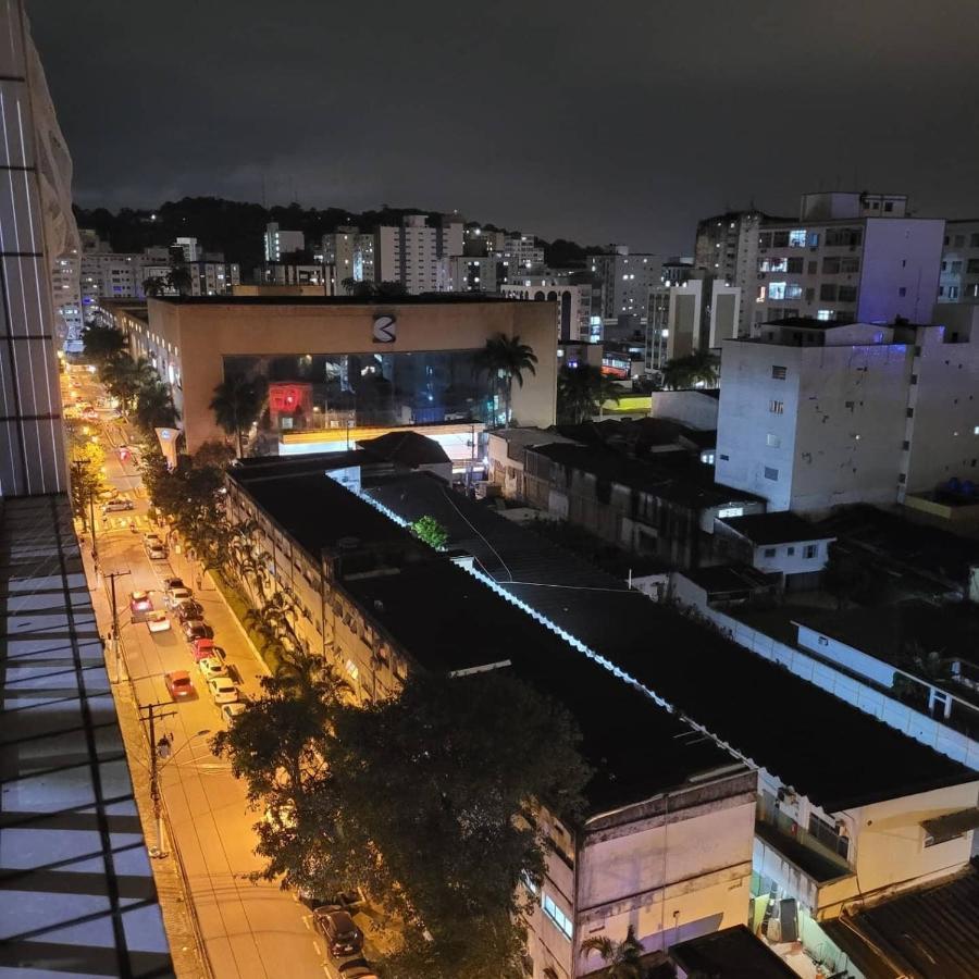 Flat Completo Novo A 350M Da Praia Com Piscina São Vicente Exterior photo
